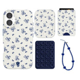 Preppy Teddy iPhone Bundle Set - Wallet