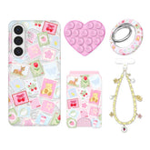 Spring Whimsy Stamps Glitter Samsung Bundle Set