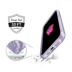 Lilac Celestial Stars iPhone Case