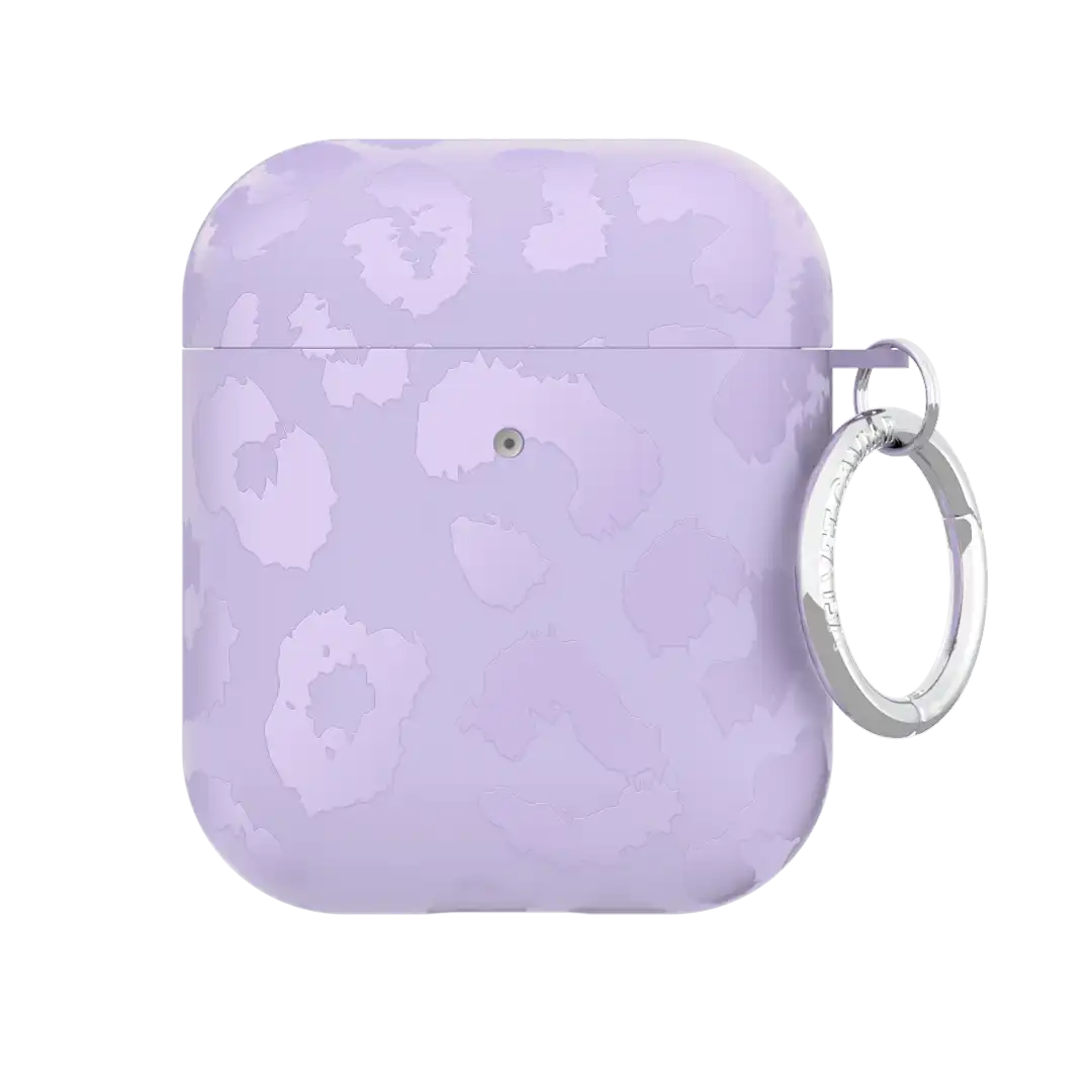 Lilac Leopard AirPod Case