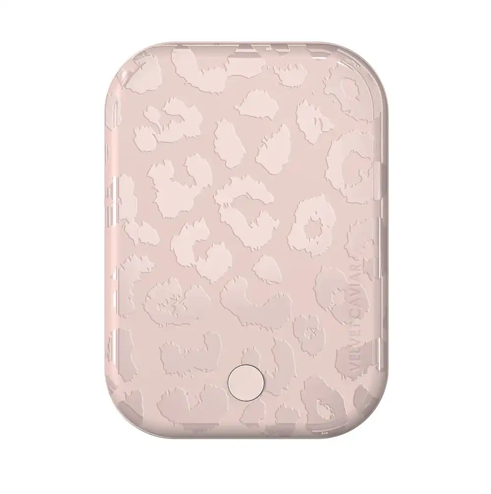 Nude Leopard Portable MagSafe Charger Power Pack